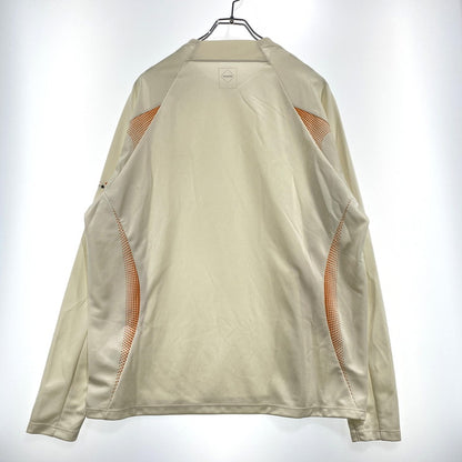 【中古品】【メンズ】 FCRB エフシーアールビー AUTHENTIC GAME SHIRT FCRB-25003 オーセンティック ゲーム シャツ 長袖 トップス 142-260831-yo-04-tei サイズ：L カラー：オフホワイト 万代Net店