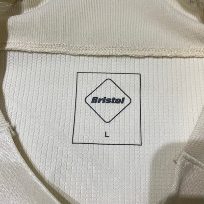 【中古品】【メンズ】 FCRB エフシーアールビー AUTHENTIC GAME SHIRT FCRB-25003 オーセンティック ゲーム シャツ 長袖 トップス 142-260831-yo-04-tei サイズ：L カラー：オフホワイト 万代Net店