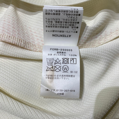 【中古品】【メンズ】 FCRB エフシーアールビー AUTHENTIC GAME SHIRT FCRB-25003 オーセンティック ゲーム シャツ 長袖 トップス 142-260831-yo-04-tei サイズ：L カラー：オフホワイト 万代Net店
