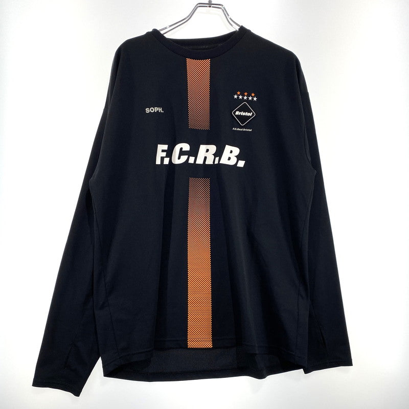 【中古品】【メンズ】 FCRB エフシーアールビー GAME SHIRT FCR-250005 ゲーム シャツ 長袖 トップス 142-260831-yo-06-tei サイズ：L カラー：ブラック 万代Net店