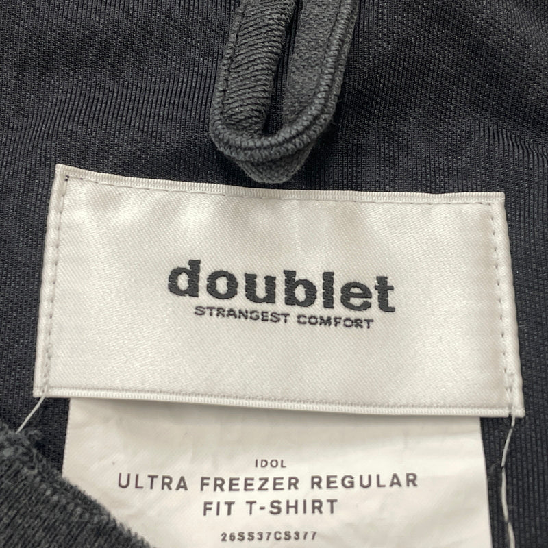 【中古品】【メンズ】 DOUBLET ダブレット ULTRA FREEZER REGULAR FIT T-SHIRT ウルトラ フリーザ－ レギュラー フィット Tシャツ 半袖 トップス 140-260902-sa-11-teih サイズ：M カラー：グレー 万代Net店
