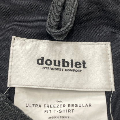 【中古品】【メンズ】 DOUBLET ダブレット ULTRA FREEZER REGULAR FIT T-SHIRT ウルトラ フリーザ－ レギュラー フィット Tシャツ 半袖 トップス 140-260902-sa-11-teih サイズ：M カラー：グレー 万代Net店