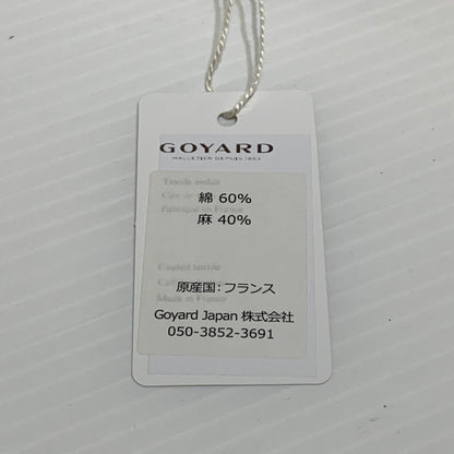 【中古品】【メンズ/レディース】 GOYARD ゴヤール プリュメポーチウォレット カバン ポシェット ショルダーバッグ ハンドバッグ 180-260830-ko-05-tei カラー：ブラック×タン 万代Net店