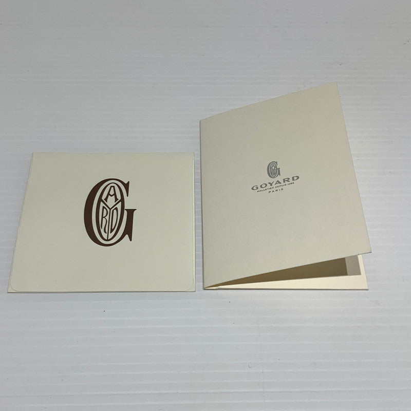 【中古品】【メンズ/レディース】 GOYARD ゴヤール プリュメポーチウォレット カバン ポシェット ショルダーバッグ ハンドバッグ 180-260830-ko-05-tei カラー：ブラック×タン 万代Net店