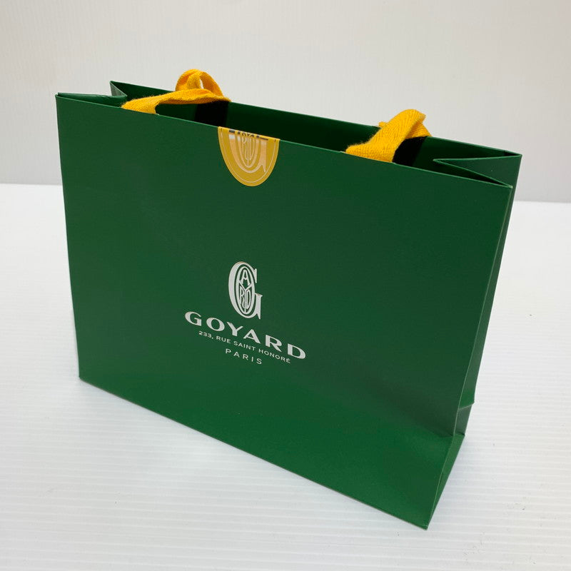 【中古品】【メンズ/レディース】 GOYARD ゴヤール プリュメポーチウォレット カバン ポシェット ショルダーバッグ ハンドバッグ 180-260830-ko-05-tei カラー：ブラック×タン 万代Net店