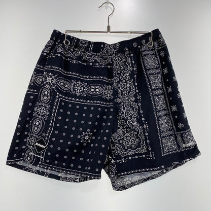【中古品】【メンズ】 FCRB エフシーアールビー EASY SHORTS FCRB-210043 イージーショーツ ボトムス ショートパンツ ハーフパンツ 153-260831-yo-13-tei サイズ：M カラー：ブラック 万代Net店