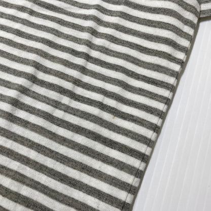 【中古品】【メンズ】 HUMANMADE ヒューマンメイド BORDER TEE ボーダー Tシャツ 半袖 トップス 142-260831-yo-01-tei サイズ：L カラー：グレー 万代Net店