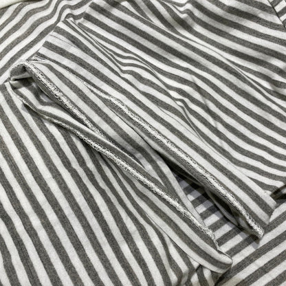 【中古品】【メンズ】 HUMANMADE ヒューマンメイド BORDER TEE ボーダー Tシャツ 半袖 トップス 142-260831-yo-01-tei サイズ：L カラー：グレー 万代Net店