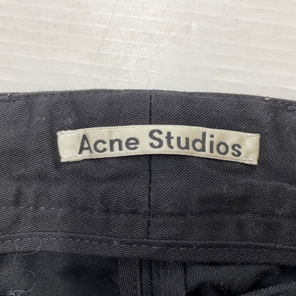 【中古品】【メンズ】 Acne Studios アクネストゥディオズ COTTON PANTS MADE IN ROMANIA ASTYM PSS18 コットンパンツ ボトムス ルーマニア製 152-260905-ss-11-teih サイズ：46 カラー：ブラック 万代Net店
