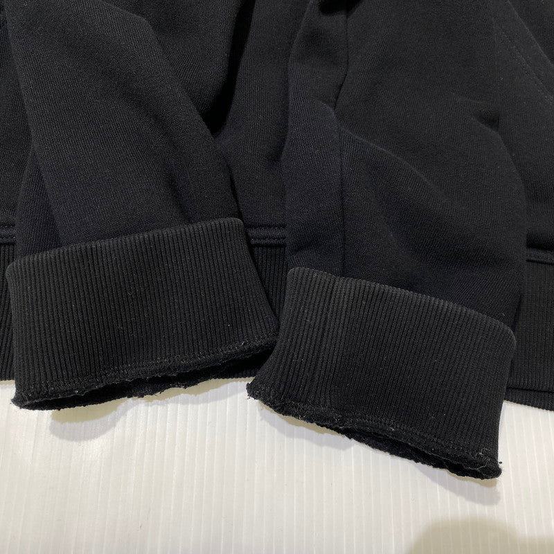 【中古品】【メンズ】 BURBERRY LONDON バーバリー ロンドン BOX LOGO PULLOVER HOODIE 8021437 ボックスロゴ プルオーバー フーディ 長袖 トップス パーカー 141-260831-yo-08-tei サイズ：L カラー：ブラック 万代Net店