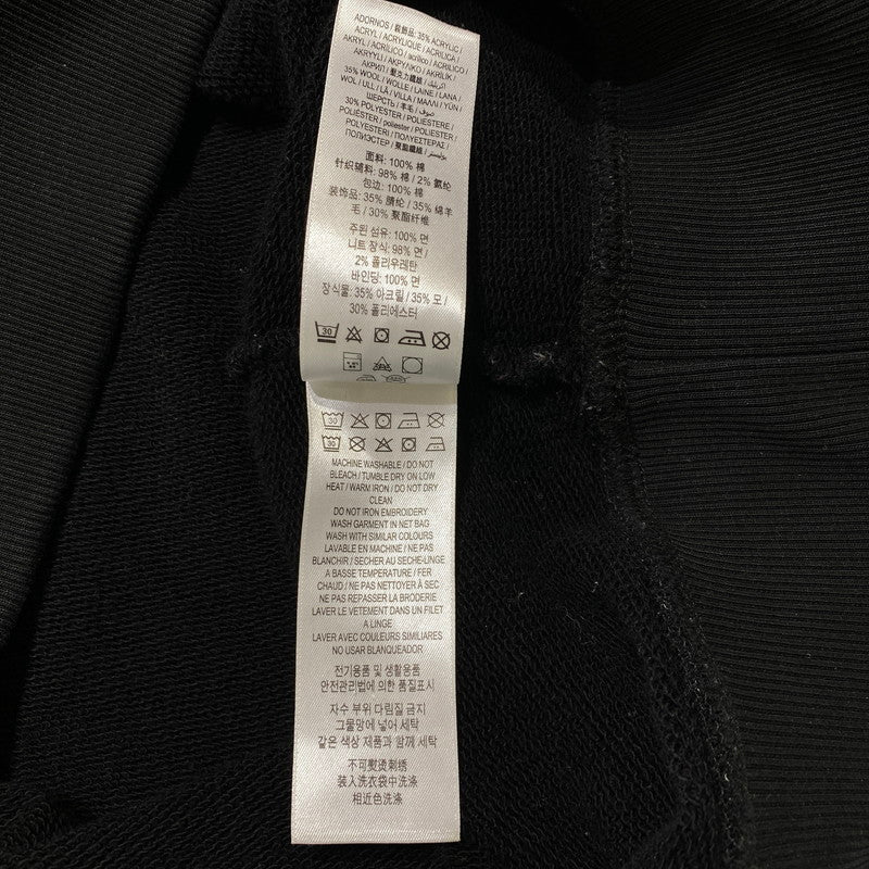 【中古品】【メンズ】 BURBERRY LONDON バーバリー ロンドン BOX LOGO PULLOVER HOODIE 8021437 ボックスロゴ プルオーバー フーディ 長袖 トップス パーカー 141-260831-yo-08-tei サイズ：L カラー：ブラック 万代Net店