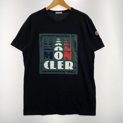 【中古品】【メンズ】 MONCLER モンクレール 20SS MAGLIA T-SHIRT F10918C71010 8390T マリア Tシャツ 半袖 トップス 141-260831-yo-02-tei サイズ：L カラー：ブラック 万代Net店