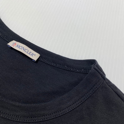 【中古品】【メンズ】 MONCLER モンクレール 20SS MAGLIA T-SHIRT F10918C71010 8390T マリア Tシャツ 半袖 トップス 141-260831-yo-02-tei サイズ：L カラー：ブラック 万代Net店