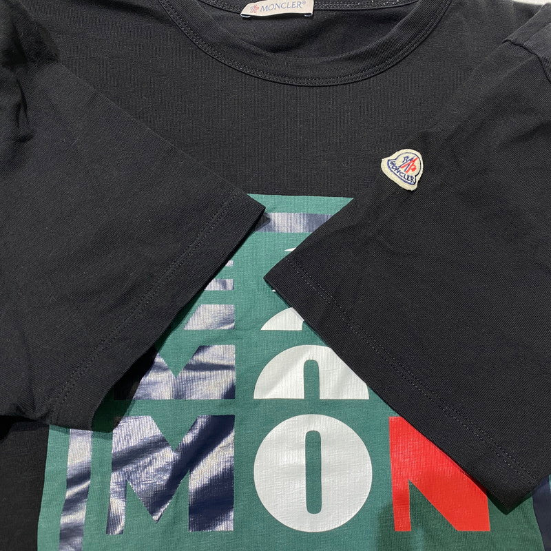 【中古品】【メンズ】 MONCLER モンクレール 20SS MAGLIA T-SHIRT F10918C71010 8390T マリア Tシャツ 半袖 トップス 141-260831-yo-02-tei サイズ：L カラー：ブラック 万代Net店
