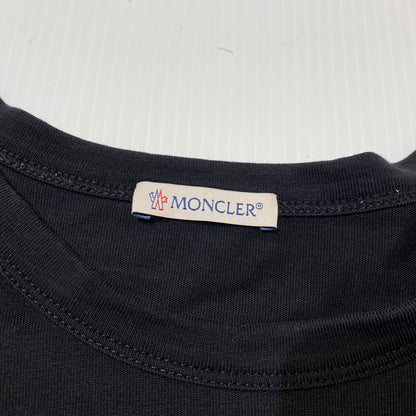 【中古品】【メンズ】 MONCLER モンクレール 20SS MAGLIA T-SHIRT F10918C71010 8390T マリア Tシャツ 半袖 トップス 141-260831-yo-02-tei サイズ：L カラー：ブラック 万代Net店
