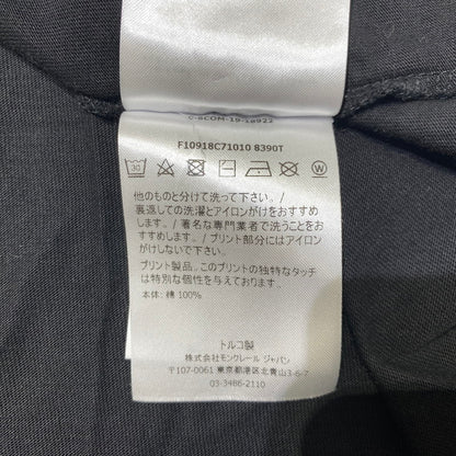 【中古品】【メンズ】 MONCLER モンクレール 20SS MAGLIA T-SHIRT F10918C71010 8390T マリア Tシャツ 半袖 トップス 141-260831-yo-02-tei サイズ：L カラー：ブラック 万代Net店