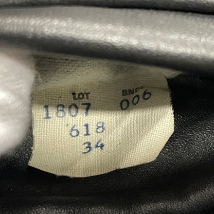 【現状渡し品】【メンズ】 Schott ショット 80‘s~90‘s DOUBLE RIDERS JACKET MADE IN USA 80∼90年代 バイカータグ後期 ダブルライダース ジャケット アウター アメリカ製 レザージャケット 145-260905-ss-09-teih サイズ：34/※ダメージ、リペア等多々あり カラー：ブラック 万代Net店