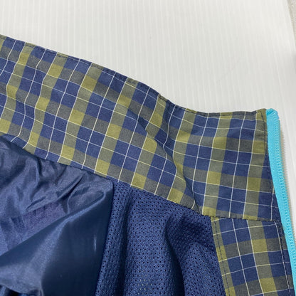 【中古品】【メンズ】 SUPREME シュプリーム 25AW PLAID TRACK JACKET プレイド トラックジャケット ライトアウター 149-260831-yo-11-tei サイズ：XXL カラー：ネイビー/オリーブグリーン 万代Net店