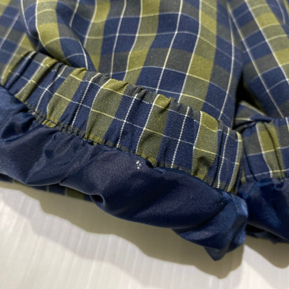 【中古品】【メンズ】 SUPREME シュプリーム 25AW PLAID TRACK JACKET プレイド トラックジャケット ライトアウター 149-260831-yo-11-tei サイズ：XXL カラー：ネイビー/オリーブグリーン 万代Net店