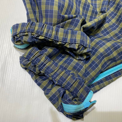 【中古品】【メンズ】 SUPREME シュプリーム 25AW PLAID WARM UP PANT プレイド ウォームアップ パンツ ボトムス 149-260831-yo-14-tei サイズ：XXL カラー：ネイビー/オリーブグリーン 万代Net店