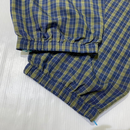 【中古品】【メンズ】 SUPREME シュプリーム 25AW PLAID WARM UP PANT プレイド ウォームアップ パンツ ボトムス 149-260831-yo-14-tei サイズ：XXL カラー：ネイビー/オリーブグリーン 万代Net店