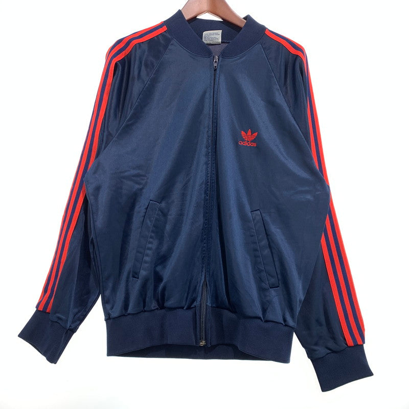 【現状渡し品】【メンズ】 adidas アディダス 70~80's ATP TRACK JACKET VINTAGE 70~80年代 トラックジャケット ライトアウター ジャージ ヴィンテージ 148-260901-ko-15-teih サイズ：L カラー：ネイビー 万代Net店