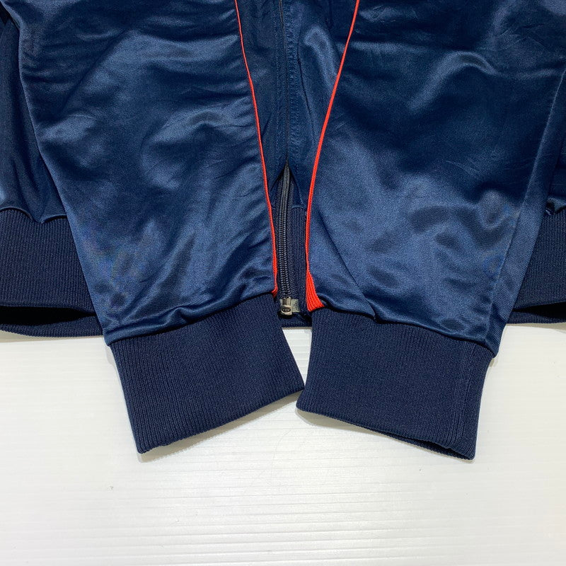 【現状渡し品】【メンズ】 adidas アディダス 70~80's ATP TRACK JACKET VINTAGE 70~80年代 トラックジャケット ライトアウター ジャージ ヴィンテージ 148-260901-ko-15-teih サイズ：L カラー：ネイビー 万代Net店