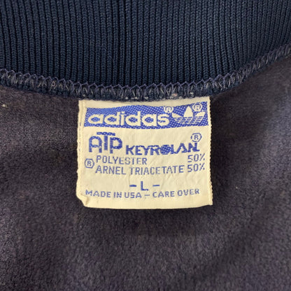 【現状渡し品】【メンズ】 adidas アディダス 70~80's ATP TRACK JACKET VINTAGE 70~80年代 トラックジャケット ライトアウター ジャージ ヴィンテージ 148-260901-ko-15-teih サイズ：L カラー：ネイビー 万代Net店