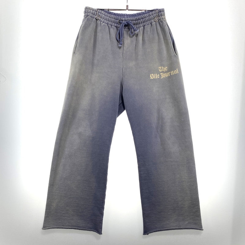 【中古品】【メンズ】 BOWWOW バウワウ THE DITC JOURNAL SWEAT PANTS ジャーナル スウェット パンツ ボトムス 151-260831-yo-15-tei サイズ：XXL カラー：ブルー 万代Net店