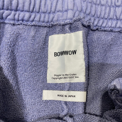 【中古品】【メンズ】 BOWWOW バウワウ THE DITC JOURNAL SWEAT PANTS ジャーナル スウェット パンツ ボトムス 151-260831-yo-15-tei サイズ：XXL カラー：ブルー 万代Net店