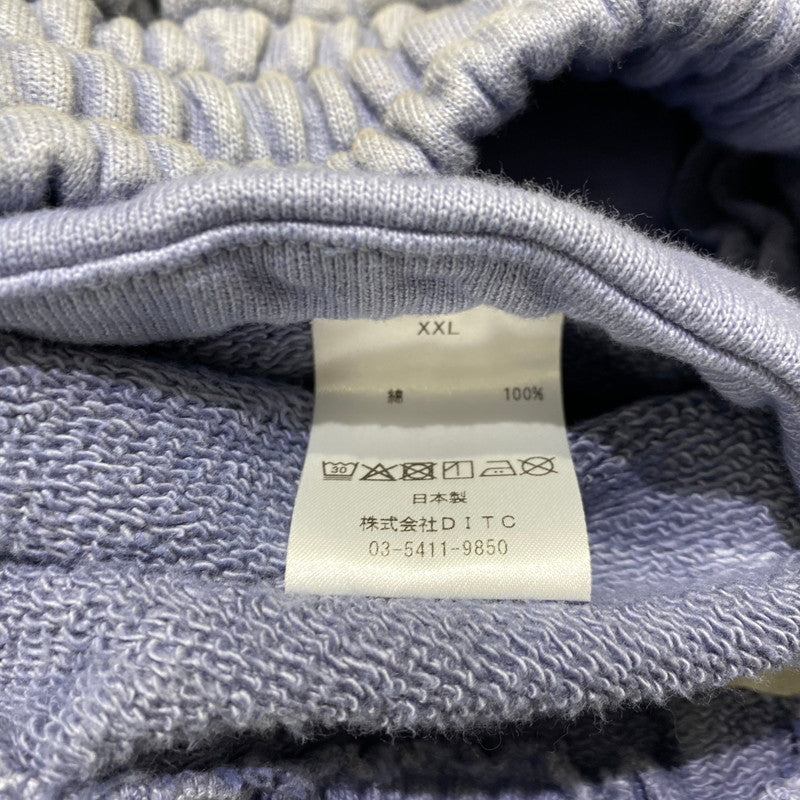 【中古品】【メンズ】 BOWWOW バウワウ THE DITC JOURNAL SWEAT PANTS ジャーナル スウェット パンツ ボトムス 151-260831-yo-15-tei サイズ：XXL カラー：ブルー 万代Net店