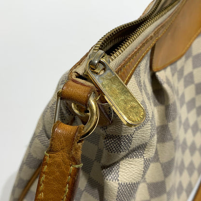 【中古品】【メンズ/レディース】 LOUIS VUITTON ルイ・ヴィトン N41113 ダミエアズール シラクーサPM ショルダーバッグ カバン 斜め掛け 179-260830-ko-01-tei カラー：アイボリー系 万代Net店