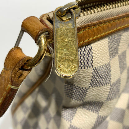【中古品】【メンズ/レディース】 LOUIS VUITTON ルイ・ヴィトン N41113 ダミエアズール シラクーサPM ショルダーバッグ カバン 斜め掛け 179-260830-ko-01-tei カラー：アイボリー系 万代Net店