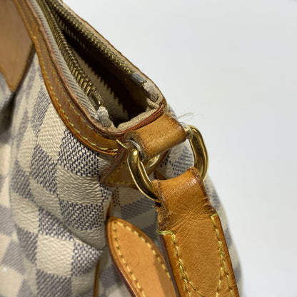 【中古品】【メンズ/レディース】 LOUIS VUITTON ルイ・ヴィトン N41113 ダミエアズール シラクーサPM ショルダーバッグ カバン 斜め掛け 179-260830-ko-01-tei カラー：アイボリー系 万代Net店