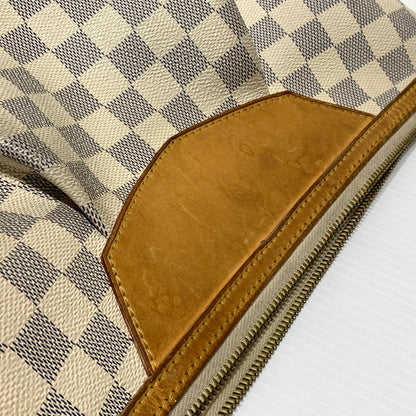 【中古品】【メンズ/レディース】 LOUIS VUITTON ルイ・ヴィトン N41113 ダミエアズール シラクーサPM ショルダーバッグ カバン 斜め掛け 179-260830-ko-01-tei カラー：アイボリー系 万代Net店