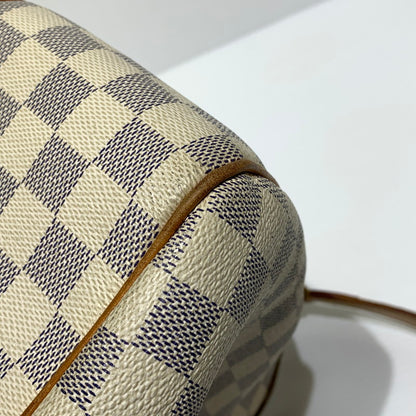 【中古品】【メンズ/レディース】 LOUIS VUITTON ルイ・ヴィトン N41113 ダミエアズール シラクーサPM ショルダーバッグ カバン 斜め掛け 179-260830-ko-01-tei カラー：アイボリー系 万代Net店