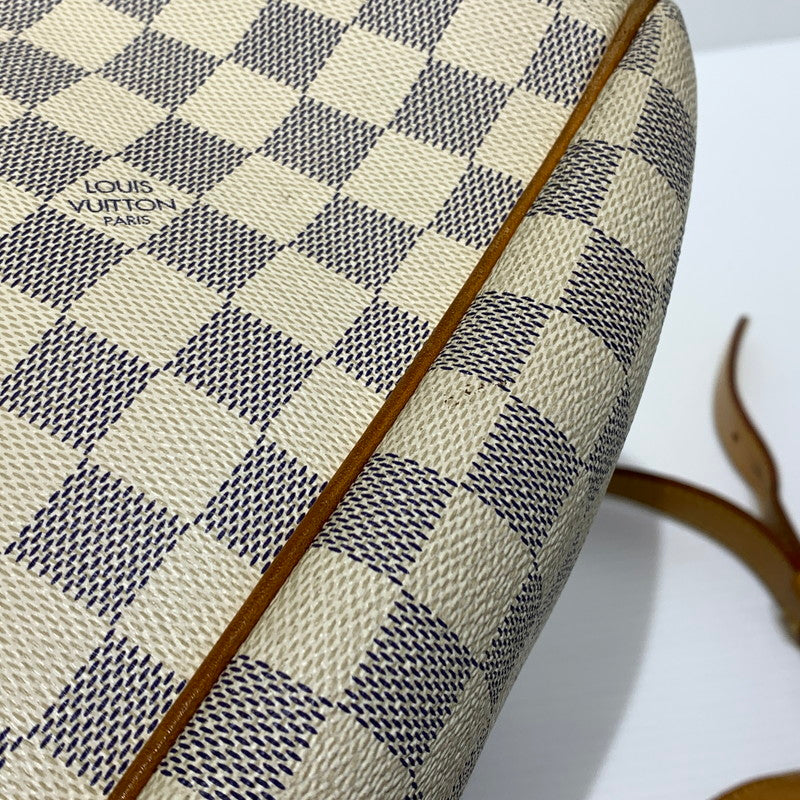 【中古品】【メンズ/レディース】 LOUIS VUITTON ルイ・ヴィトン N41113 ダミエアズール シラクーサPM ショルダーバッグ カバン 斜め掛け 179-260830-ko-01-tei カラー：アイボリー系 万代Net店