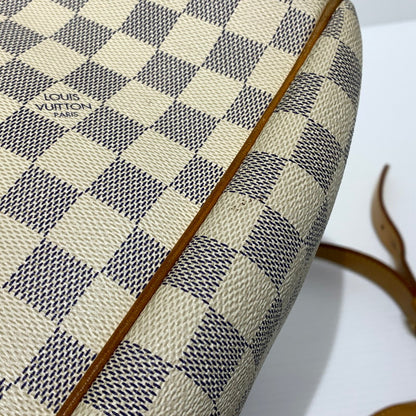 【中古品】【メンズ/レディース】 LOUIS VUITTON ルイ・ヴィトン N41113 ダミエアズール シラクーサPM ショルダーバッグ カバン 斜め掛け 179-260830-ko-01-tei カラー：アイボリー系 万代Net店