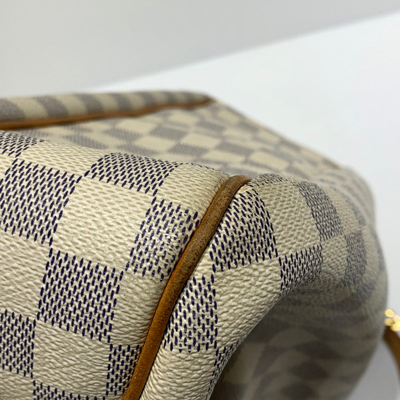【中古品】【メンズ/レディース】 LOUIS VUITTON ルイ・ヴィトン N41113 ダミエアズール シラクーサPM ショルダーバッグ カバン 斜め掛け 179-260830-ko-01-tei カラー：アイボリー系 万代Net店