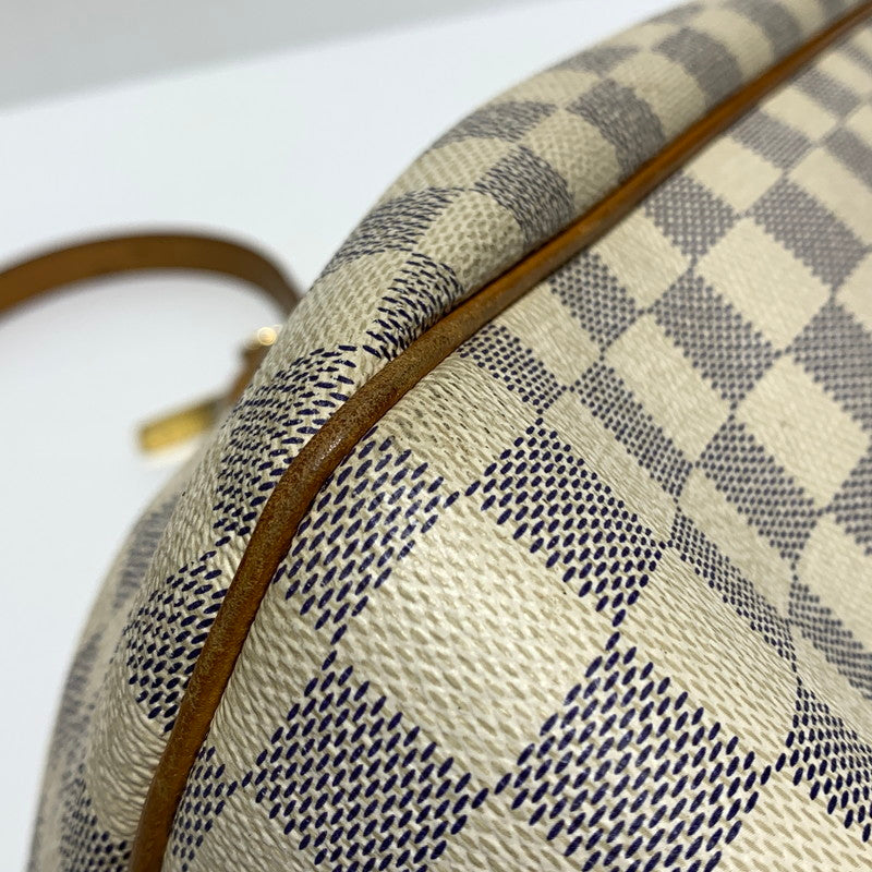 【中古品】【メンズ/レディース】 LOUIS VUITTON ルイ・ヴィトン N41113 ダミエアズール シラクーサPM ショルダーバッグ カバン 斜め掛け 179-260830-ko-01-tei カラー：アイボリー系 万代Net店