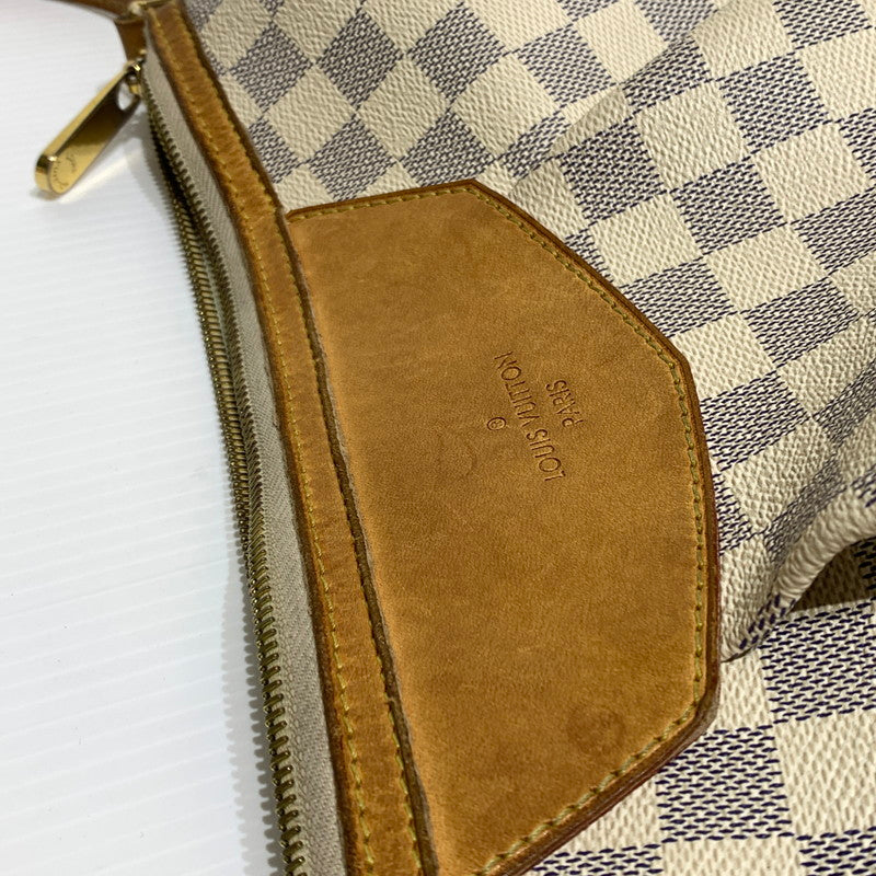 【中古品】【メンズ/レディース】 LOUIS VUITTON ルイ・ヴィトン N41113 ダミエアズール シラクーサPM ショルダーバッグ カバン 斜め掛け 179-260830-ko-01-tei カラー：アイボリー系 万代Net店
