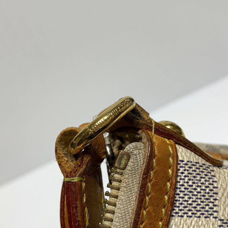 【中古品】【メンズ/レディース】 LOUIS VUITTON ルイ・ヴィトン N41113 ダミエアズール シラクーサPM ショルダーバッグ カバン 斜め掛け 179-260830-ko-01-tei カラー：アイボリー系 万代Net店