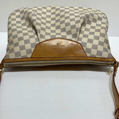 【中古品】【メンズ/レディース】 LOUIS VUITTON ルイ・ヴィトン N41113 ダミエアズール シラクーサPM ショルダーバッグ カバン 斜め掛け 179-260830-ko-01-tei カラー：アイボリー系 万代Net店