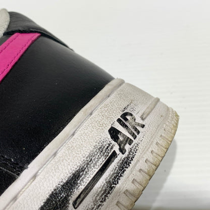 【中古品】【メンズ】 NIKE ナイキ × peaceminusone ピースマイナスワン 別注 コラボ AIR FORCE 1 LOW PARA-NOISE AQ3692-004 エアフォース1 ロー パラノイズ スニーカー 靴 シューズ 160-260830-ko-02-tei サイズ：28cm カラー：ブラック 万代Net店