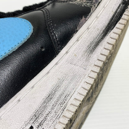 【中古品】【メンズ】 NIKE ナイキ × peaceminusone ピースマイナスワン 別注 コラボ AIR FORCE 1 LOW PARA-NOISE AQ3692-004 エアフォース1 ロー パラノイズ スニーカー 靴 シューズ 160-260830-ko-02-tei サイズ：28cm カラー：ブラック 万代Net店