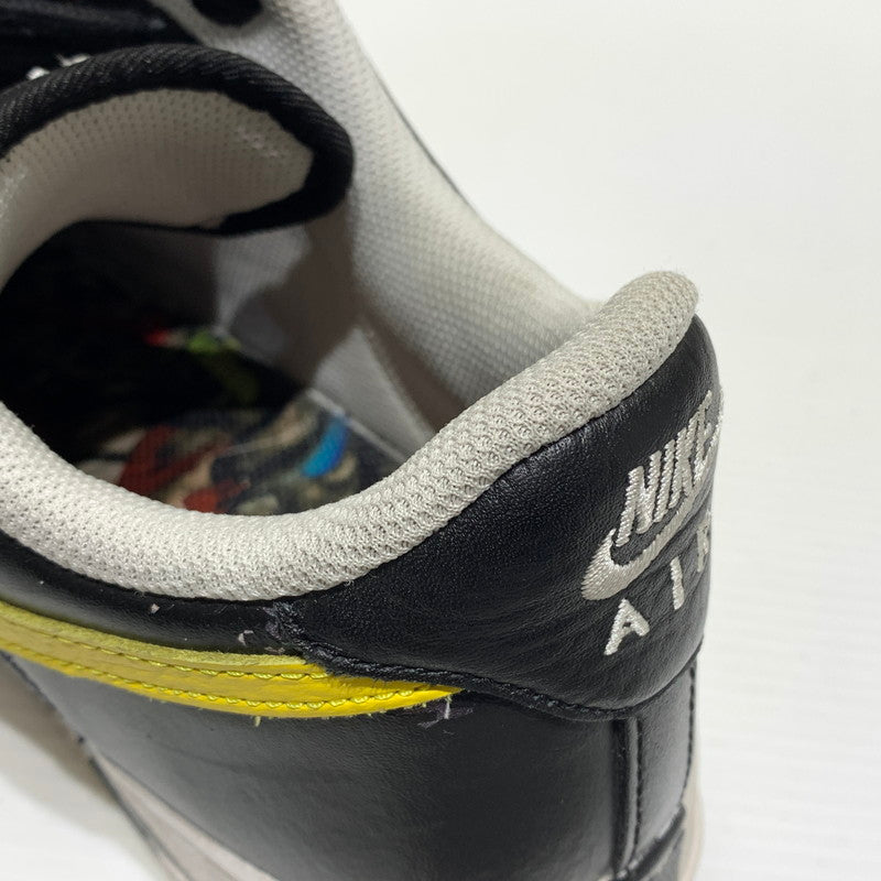 【中古品】【メンズ】 NIKE ナイキ × peaceminusone ピースマイナスワン 別注 コラボ AIR FORCE 1 LOW PARA-NOISE AQ3692-004 エアフォース1 ロー パラノイズ スニーカー 靴 シューズ 160-260830-ko-02-tei サイズ：28cm カラー：ブラック 万代Net店