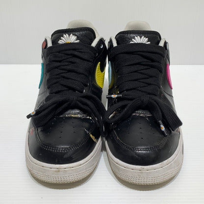 【中古品】【メンズ】 NIKE ナイキ × peaceminusone ピースマイナスワン 別注 コラボ AIR FORCE 1 LOW PARA-NOISE AQ3692-004 エアフォース1 ロー パラノイズ スニーカー 靴 シューズ 160-260830-ko-02-tei サイズ：28cm カラー：ブラック 万代Net店