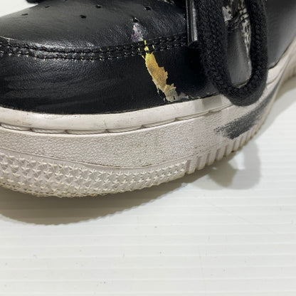【中古品】【メンズ】 NIKE ナイキ × peaceminusone ピースマイナスワン 別注 コラボ AIR FORCE 1 LOW PARA-NOISE AQ3692-004 エアフォース1 ロー パラノイズ スニーカー 靴 シューズ 160-260830-ko-02-tei サイズ：28cm カラー：ブラック 万代Net店