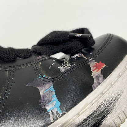 【中古品】【メンズ】 NIKE ナイキ × peaceminusone ピースマイナスワン 別注 コラボ AIR FORCE 1 LOW PARA-NOISE AQ3692-004 エアフォース1 ロー パラノイズ スニーカー 靴 シューズ 160-260830-ko-02-tei サイズ：28cm カラー：ブラック 万代Net店