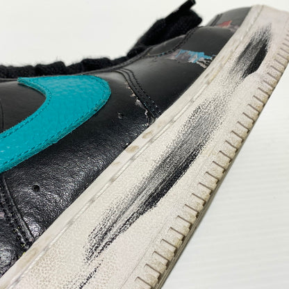 【中古品】【メンズ】 NIKE ナイキ × peaceminusone ピースマイナスワン 別注 コラボ AIR FORCE 1 LOW PARA-NOISE AQ3692-004 エアフォース1 ロー パラノイズ スニーカー 靴 シューズ 160-260830-ko-02-tei サイズ：28cm カラー：ブラック 万代Net店